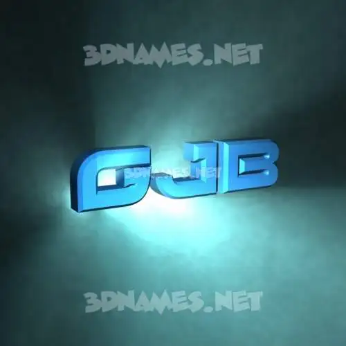 gjb in Light Shine style - 3D name wallpaper gjb in Light Shine style - 3D name wallpaper