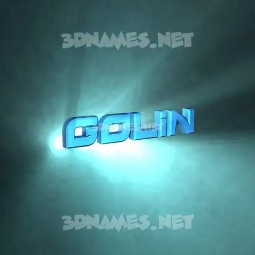 golin in Light Shine style - 3D name wallpaper golin in Light Shine style - 3D name wallpaper