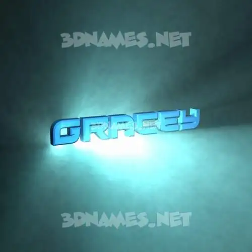 gracey in Light Shine style - 3D name wallpaper gracey in Light Shine style - 3D name wallpaper