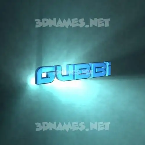 gubbi in Light Shine style - 3D name wallpaper gubbi in Light Shine style - 3D name wallpaper
