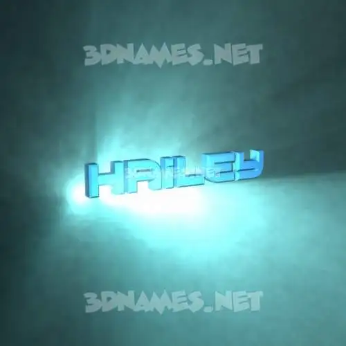 hailey in Light Shine style - 3D name wallpaper hailey in Light Shine style - 3D name wallpaper