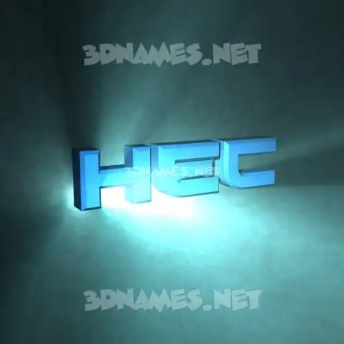 hec in Light Shine style - 3D name wallpaper hec in Light Shine style - 3D name wallpaper