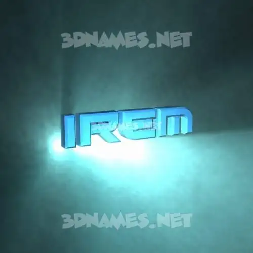 irem in Light Shine style - 3D name wallpaper irem in Light Shine style - 3D name wallpaper