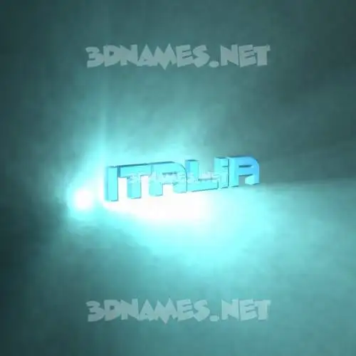italia in Light Shine style - 3D name wallpaper italia in Light Shine style - 3D name wallpaper