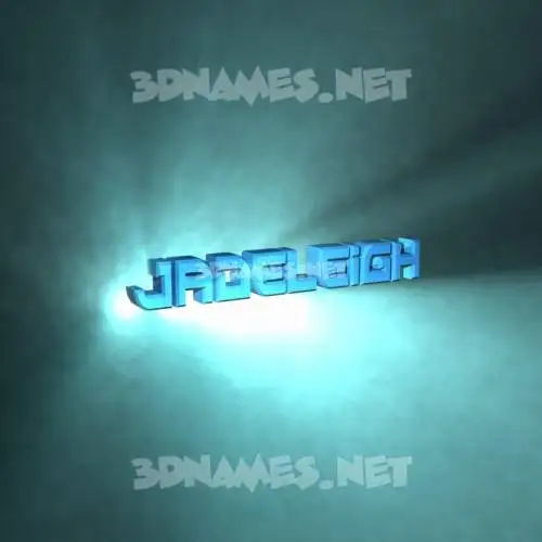 jadeleigh in Light Shine style - 3D name wallpaper