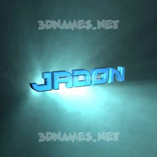 jadon in Light Shine style - 3D name wallpaper jadon in Light Shine style - 3D name wallpaper