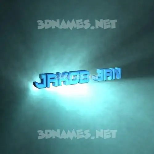 jakob jan in Light Shine style - 3D name wallpaper jakob jan in Light Shine style - 3D name wallpaper