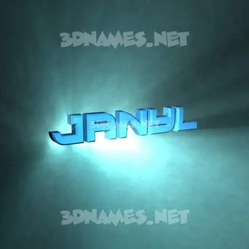 janyl in Light Shine style - 3D name wallpaper janyl in Light Shine style - 3D name wallpaper