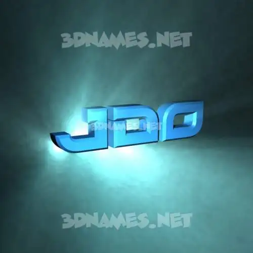 jdo in Light Shine style - 3D name wallpaper jdo in Light Shine style - 3D name wallpaper