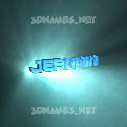 jeannin in Light Shine style - 3D name wallpaper jeannin in Light Shine style - 3D name wallpaper