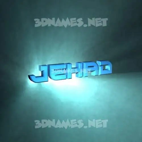 jehad in Light Shine style - 3D name wallpaper jehad in Light Shine style - 3D name wallpaper