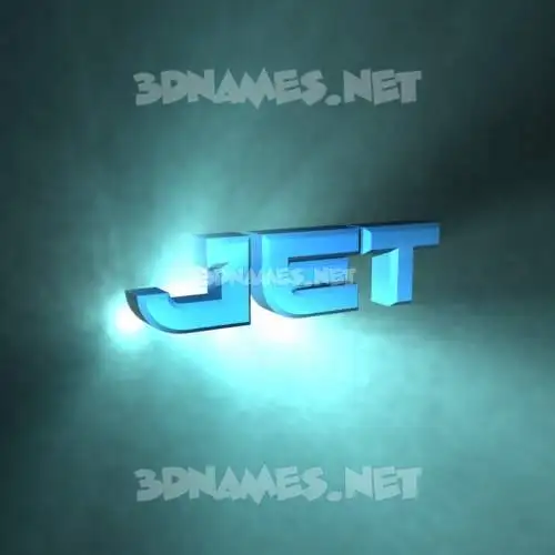 jet in Light Shine style - 3D name wallpaper jet in Light Shine style - 3D name wallpaper