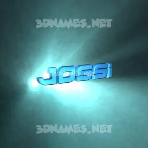 jossi in Light Shine style - 3D name wallpaper jossi in Light Shine style - 3D name wallpaper