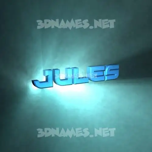 jules in Light Shine style - 3D name wallpaper jules in Light Shine style - 3D name wallpaper