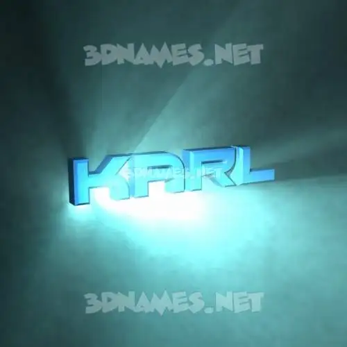karl in Light Shine style - 3D name wallpaper karl in Light Shine style - 3D name wallpaper