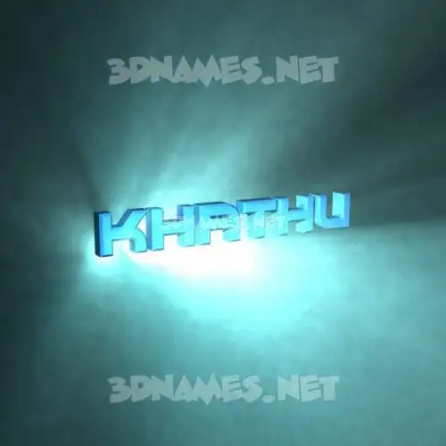 khathu in Light Shine style - 3D name wallpaper khathu in Light Shine style - 3D name wallpaper
