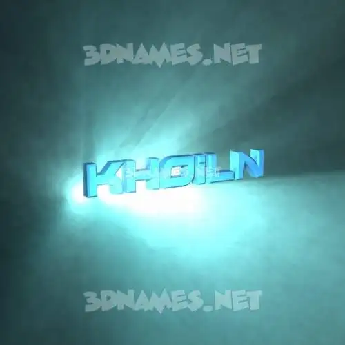 khoiln in Light Shine style - 3D name wallpaper khoiln in Light Shine style - 3D name wallpaper