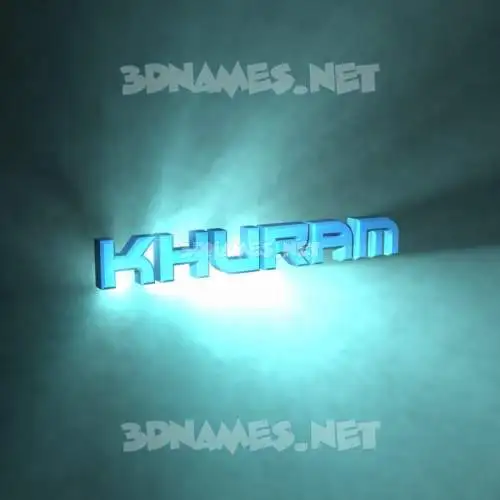 khuram in Light Shine style - 3D name wallpaper khuram in Light Shine style - 3D name wallpaper