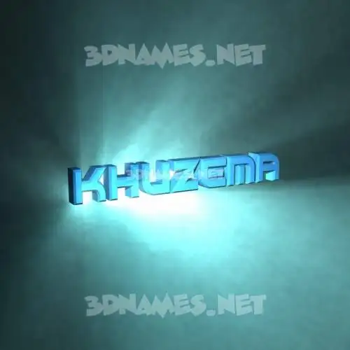 khuzema in Light Shine style - 3D name wallpaper khuzema in Light Shine style - 3D name wallpaper