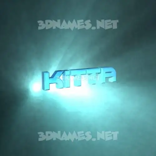 kitta in Light Shine style - 3D name wallpaper kitta in Light Shine style - 3D name wallpaper