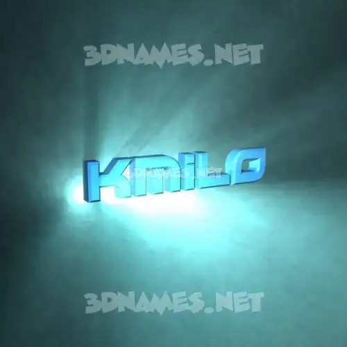 kmilo in Light Shine style - 3D name wallpaper kmilo in Light Shine style - 3D name wallpaper