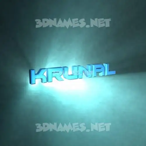 krunal in Light Shine style - 3D name wallpaper krunal in Light Shine style - 3D name wallpaper