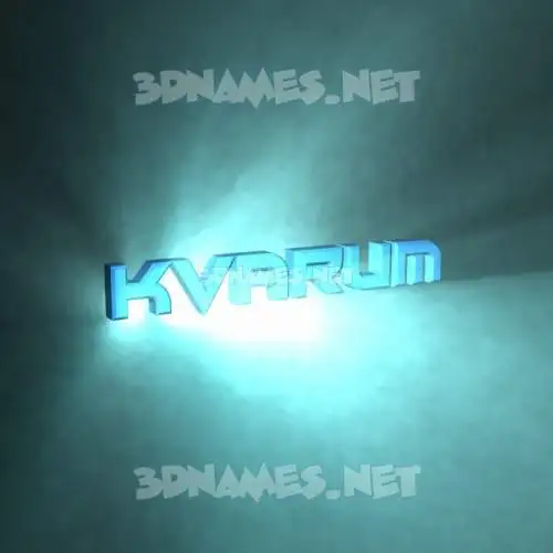 kvarum in Light Shine style - 3D name wallpaper kvarum in Light Shine style - 3D name wallpaper