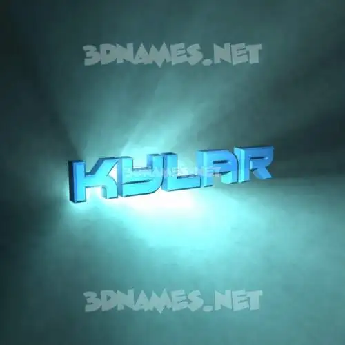 kylar in Light Shine style - 3D name wallpaper kylar in Light Shine style - 3D name wallpaper
