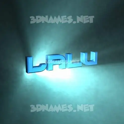 lalu in Light Shine style - 3D name wallpaper lalu in Light Shine style - 3D name wallpaper