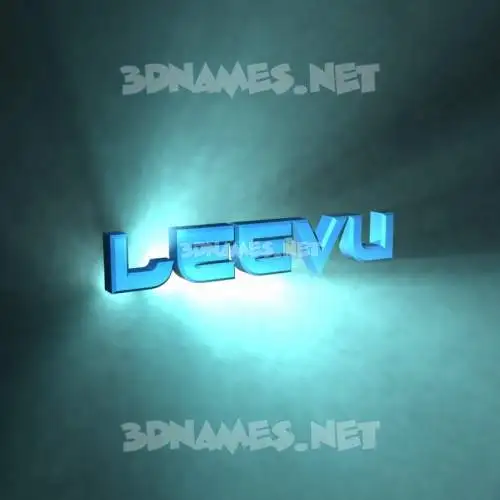 leevu in Light Shine style - 3D name wallpaper leevu in Light Shine style - 3D name wallpaper