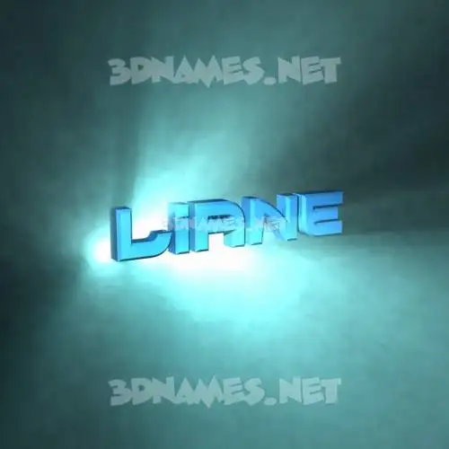 liane in Light Shine style - 3D name wallpaper liane in Light Shine style - 3D name wallpaper