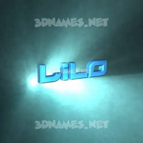 lilo in Light Shine style - 3D name wallpaper lilo in Light Shine style - 3D name wallpaper