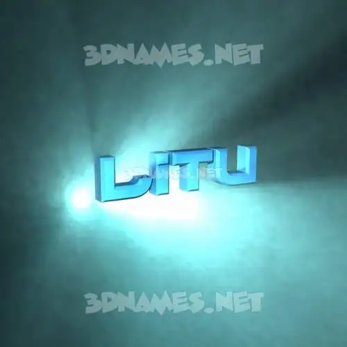 litu in Light Shine style - 3D name wallpaper litu in Light Shine style - 3D name wallpaper