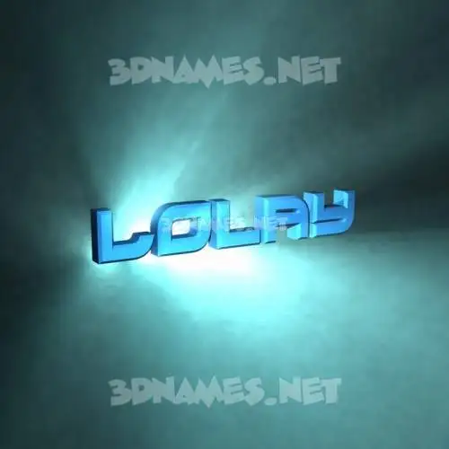 lolay in Light Shine style - 3D name wallpaper lolay in Light Shine style - 3D name wallpaper