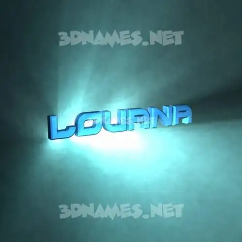 louana in Light Shine style - 3D name wallpaper louana in Light Shine style - 3D name wallpaper