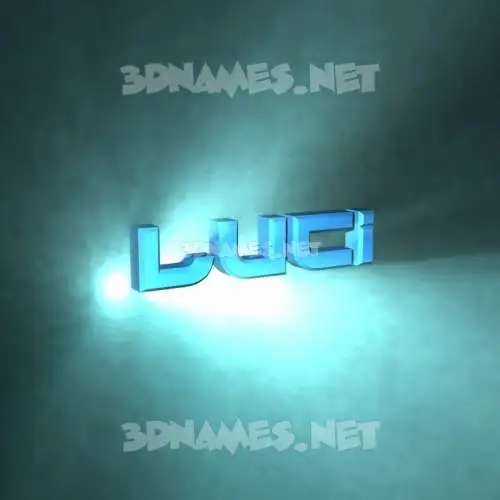 luci in Light Shine style - 3D name wallpaper luci in Light Shine style - 3D name wallpaper