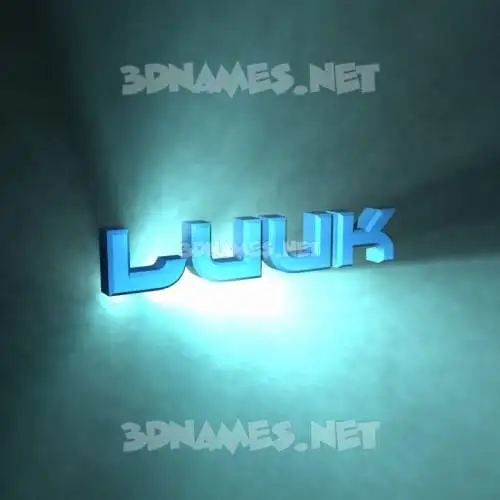 luuk in Light Shine style - 3D name wallpaper luuk in Light Shine style - 3D name wallpaper