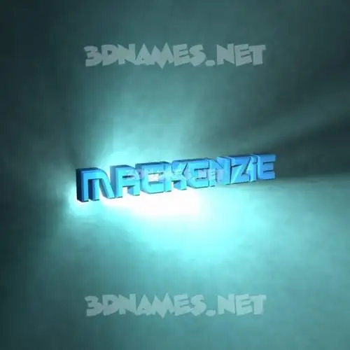 mackenzie in Light Shine style - 3D name wallpaper mackenzie in Light Shine style - 3D name wallpaper