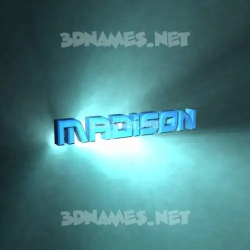 madison in Light Shine style - 3D name wallpaper madison in Light Shine style - 3D name wallpaper
