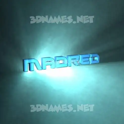 madred in Light Shine style - 3D name wallpaper madred in Light Shine style - 3D name wallpaper