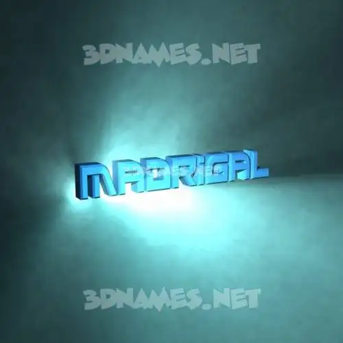 madrigal in Light Shine style - 3D name wallpaper madrigal in Light Shine style - 3D name wallpaper