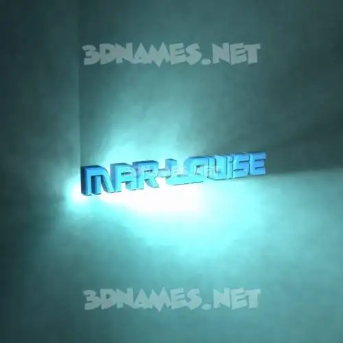 mar-louise in Light Shine style - 3D name wallpaper mar-louise in Light Shine style - 3D name wallpaper