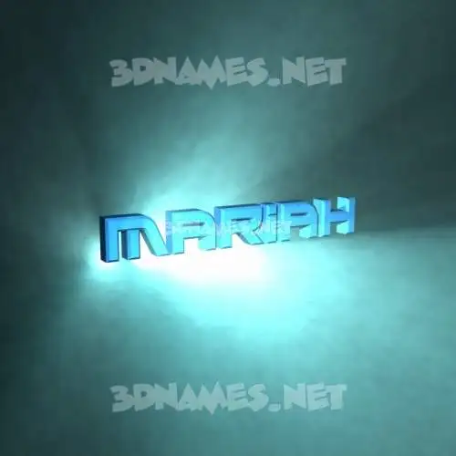 mariah in Light Shine style - 3D name wallpaper mariah in Light Shine style - 3D name wallpaper