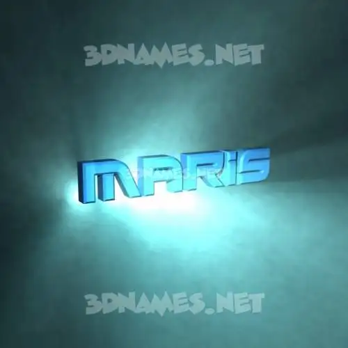 maris in Light Shine style - 3D name wallpaper maris in Light Shine style - 3D name wallpaper