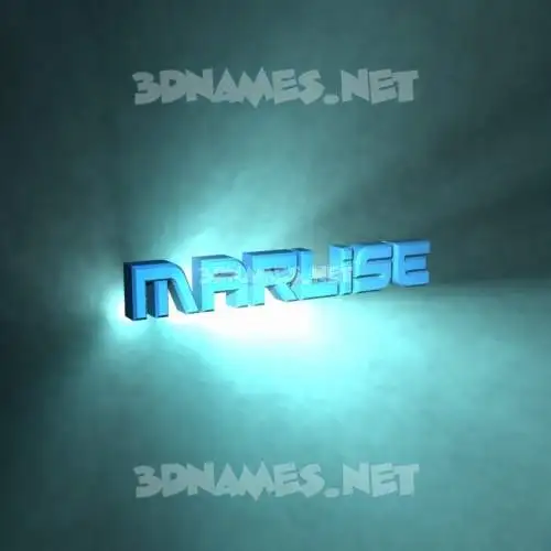 marlise in Light Shine style - 3D name wallpaper marlise in Light Shine style - 3D name wallpaper