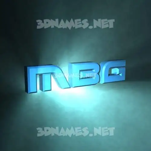 mbg in Light Shine style - 3D name wallpaper mbg in Light Shine style - 3D name wallpaper