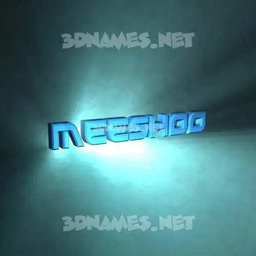 meeshoo in Light Shine style - 3D name wallpaper meeshoo in Light Shine style - 3D name wallpaper