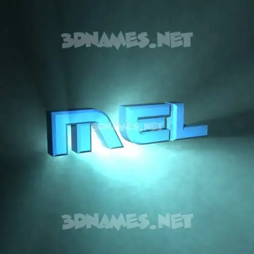 mel in Light Shine style - 3D name wallpaper mel in Light Shine style - 3D name wallpaper