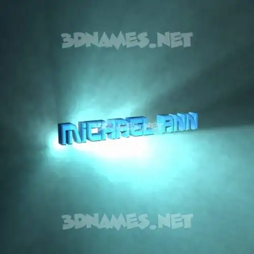 michael ann in Light Shine style - 3D name wallpaper michael ann in Light Shine style - 3D name wallpaper