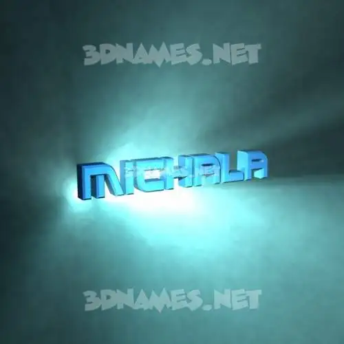 michala in Light Shine style - 3D name wallpaper michala in Light Shine style - 3D name wallpaper
